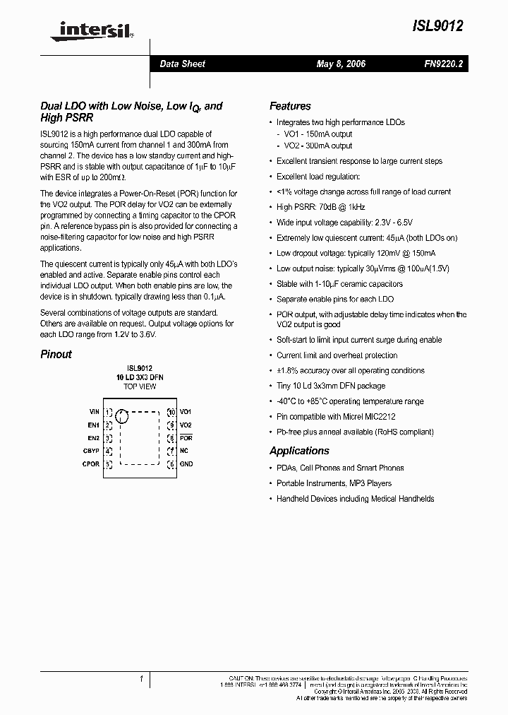 ISL9012IRFDZ-T_4066034.PDF Datasheet