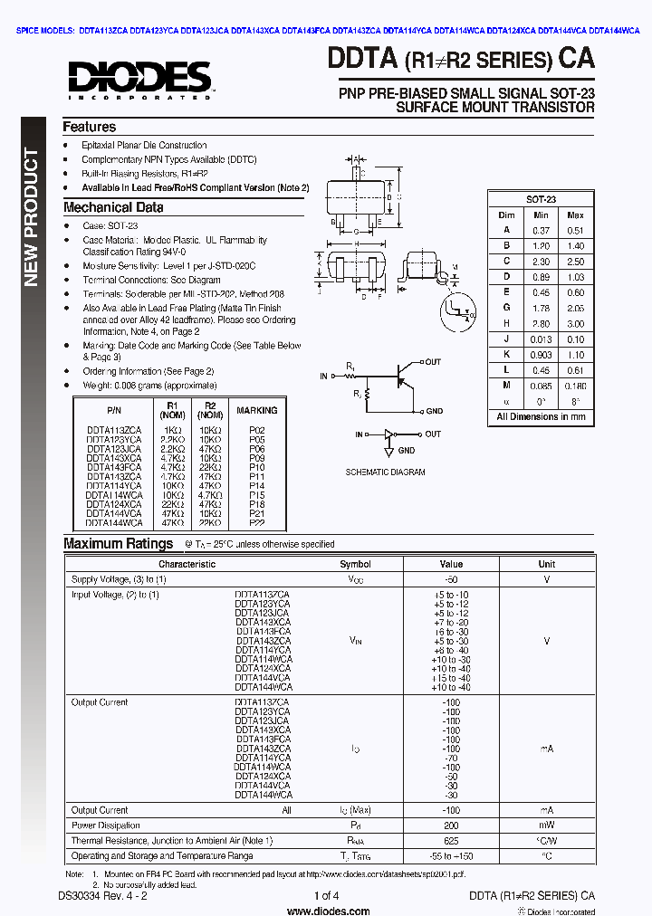DDTA143FCA-7_4061570.PDF Datasheet