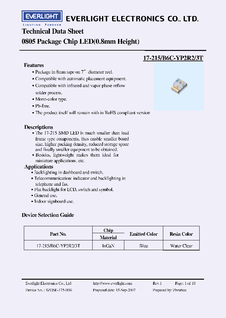 17-215-B6C-YP2R2-3T11_4204028.PDF Datasheet