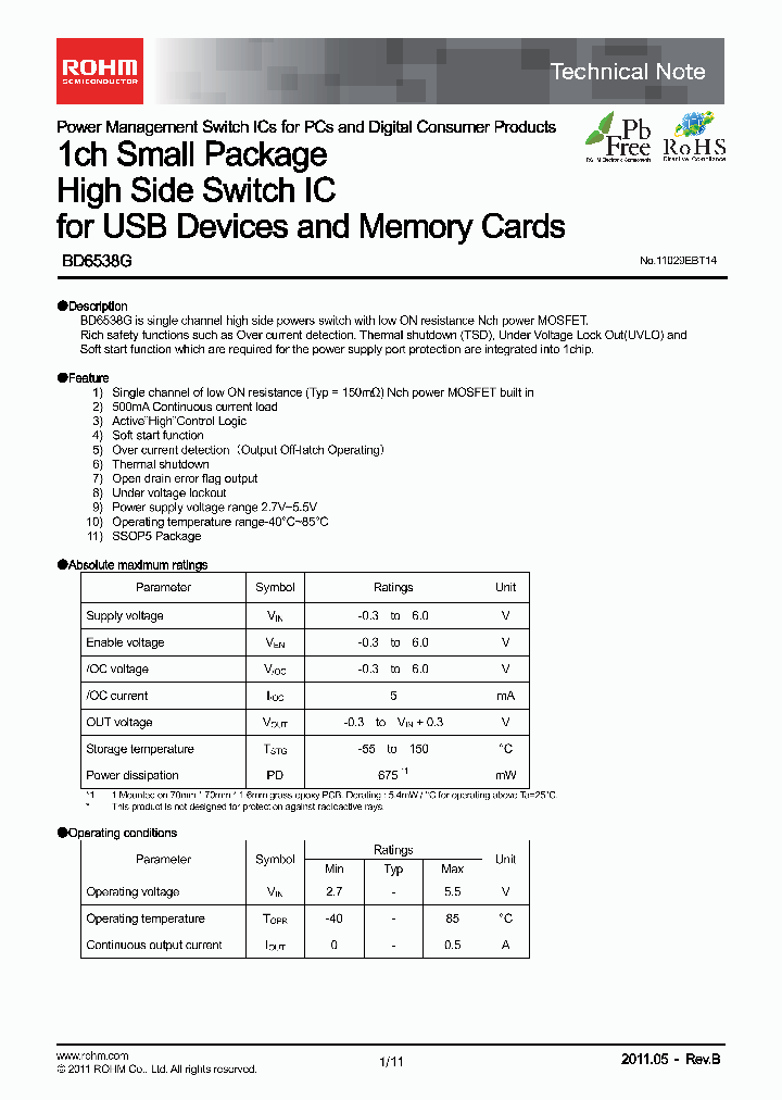 BD6538G_4211019.PDF Datasheet