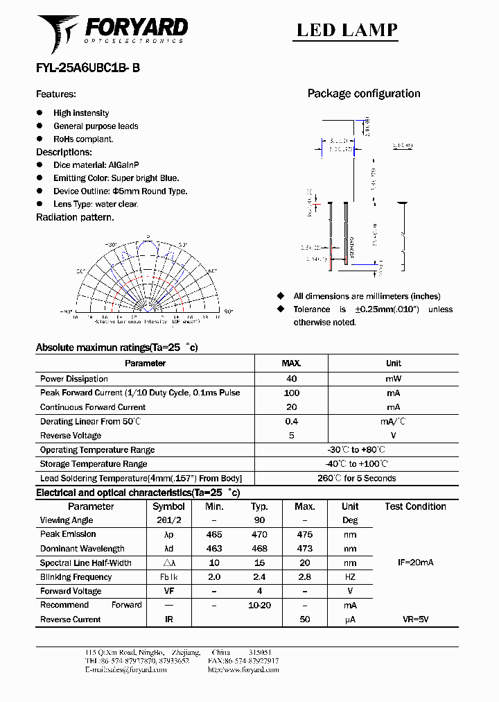 FYL-25A6UBC1B-B_4213853.PDF Datasheet