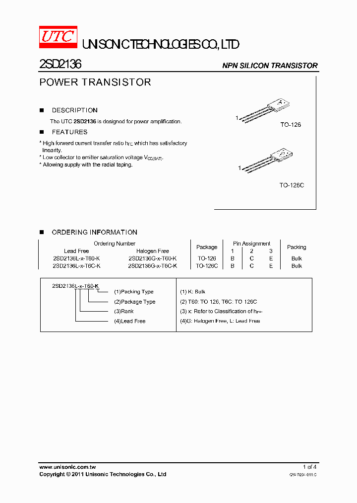 2SD2136G-X-T6C-K_4214396.PDF Datasheet
