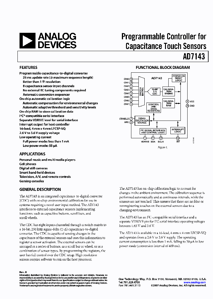 EVAL-AD7143-1EBZ_4075428.PDF Datasheet