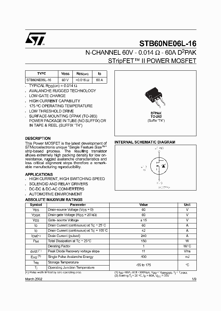 STB60NE06L-16_4222824.PDF Datasheet