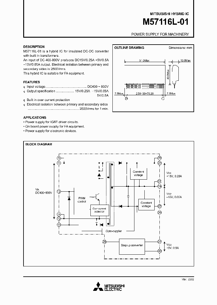 M57116L-01_4222538.PDF Datasheet