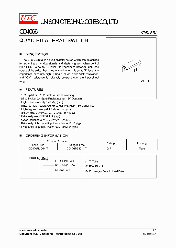 CD4066L-D14-T_4224515.PDF Datasheet