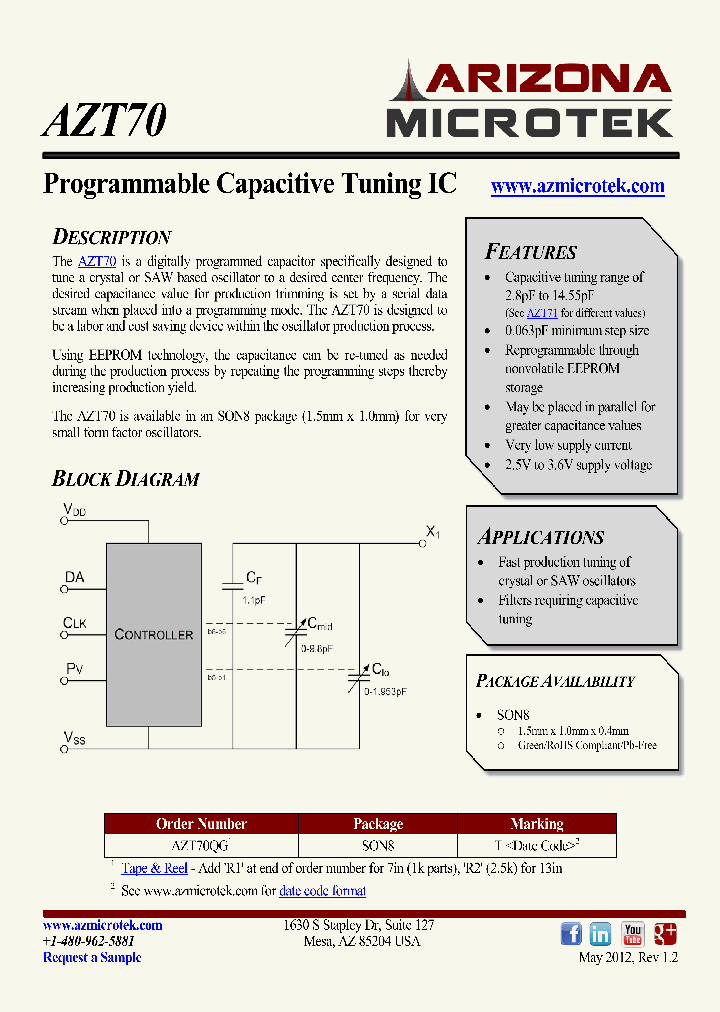 AZT70_4226359.PDF Datasheet