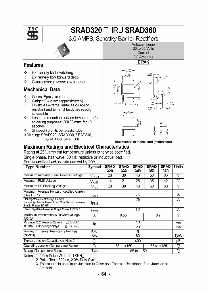 SRAD320_4226346.PDF Datasheet