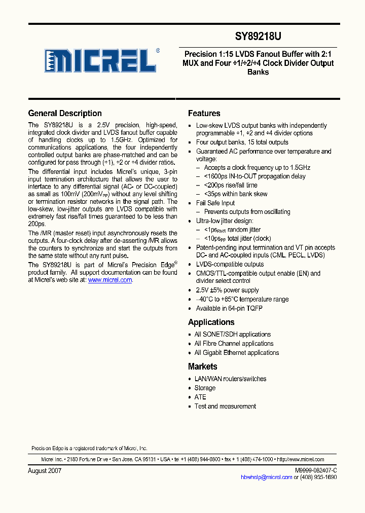 SY89218UHYTR_4231900.PDF Datasheet