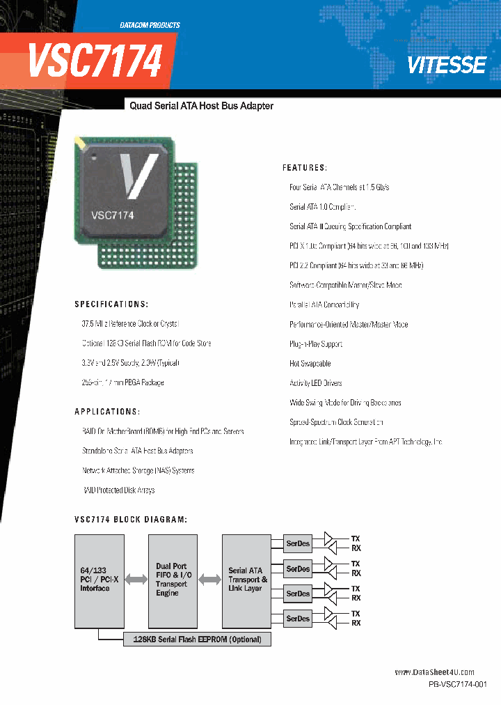 VSC7174_4232619.PDF Datasheet