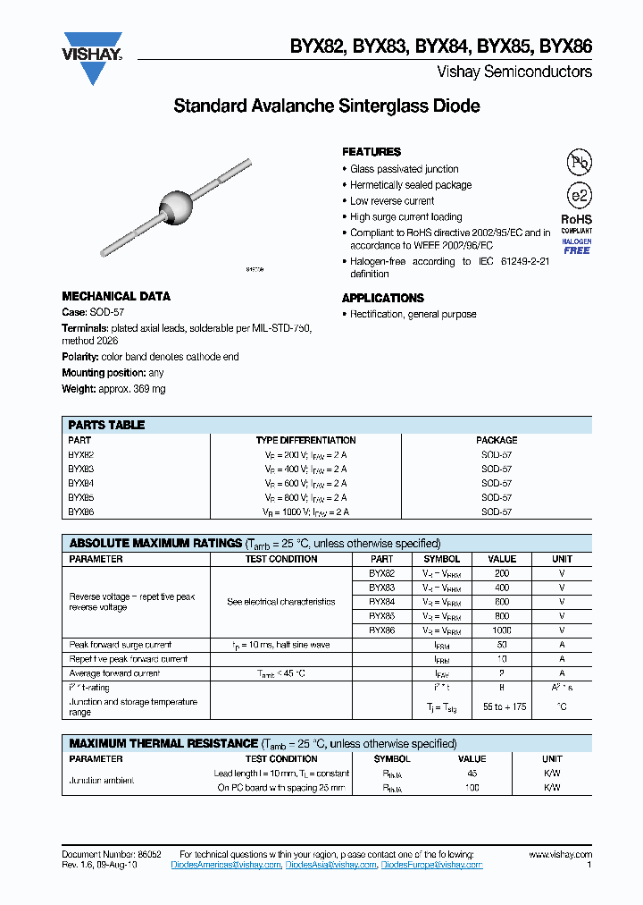 BYX85_4233943.PDF Datasheet