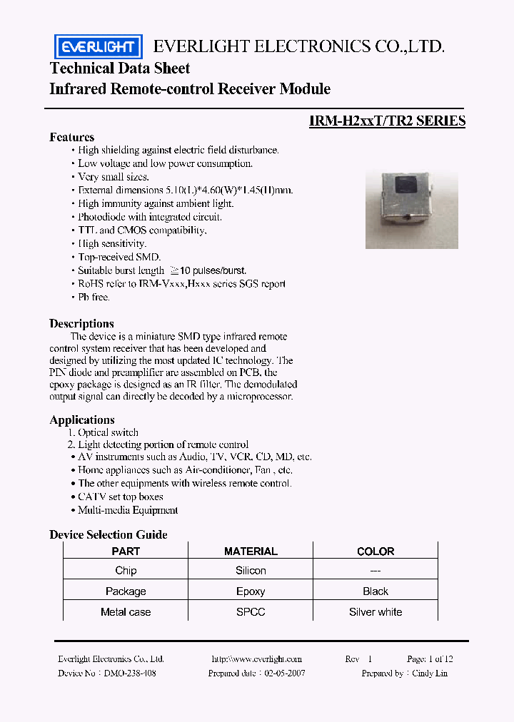 IRM-H236T-TR2_4233691.PDF Datasheet