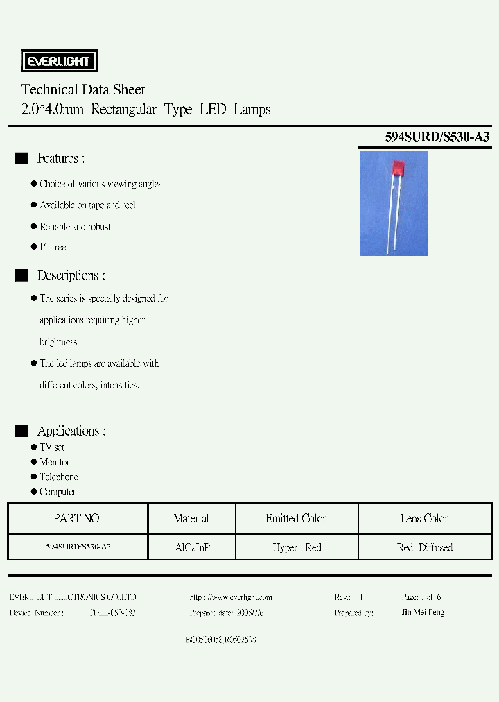594SURD-S530-A3_4234243.PDF Datasheet