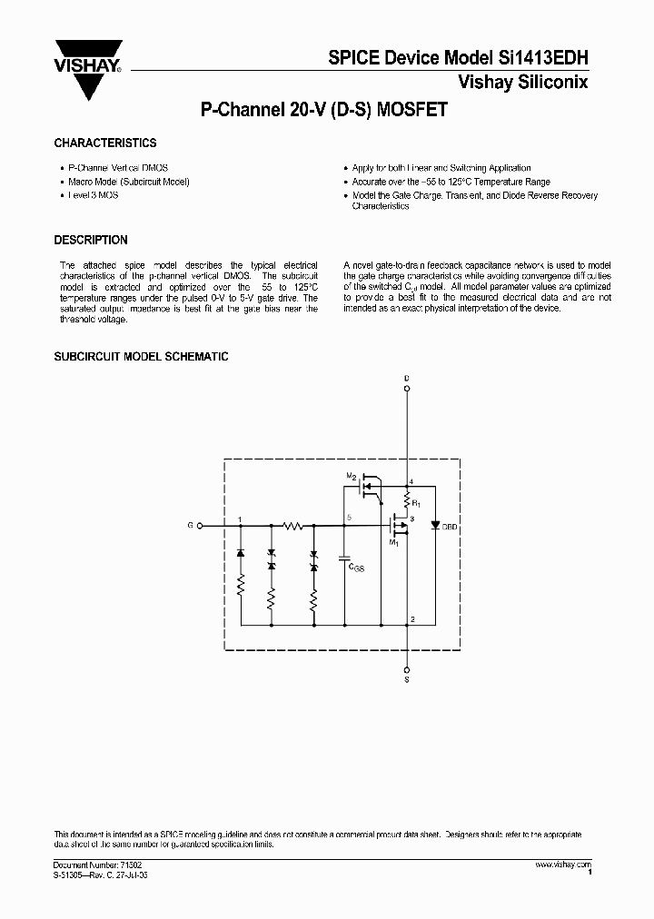 SI1413EDH05_4232799.PDF Datasheet