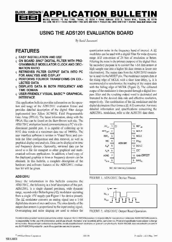DEM-ADS1201U_4113473.PDF Datasheet