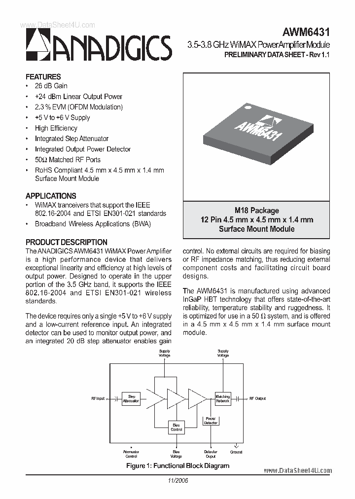 AWM6431_4236764.PDF Datasheet