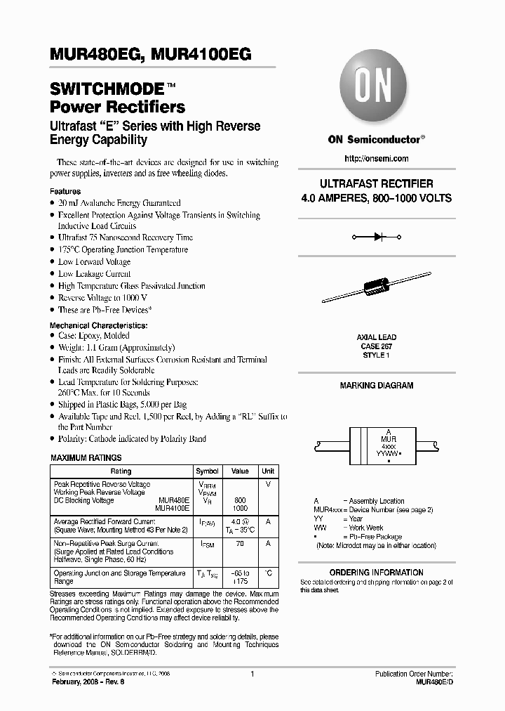 MUR480ES_4123022.PDF Datasheet