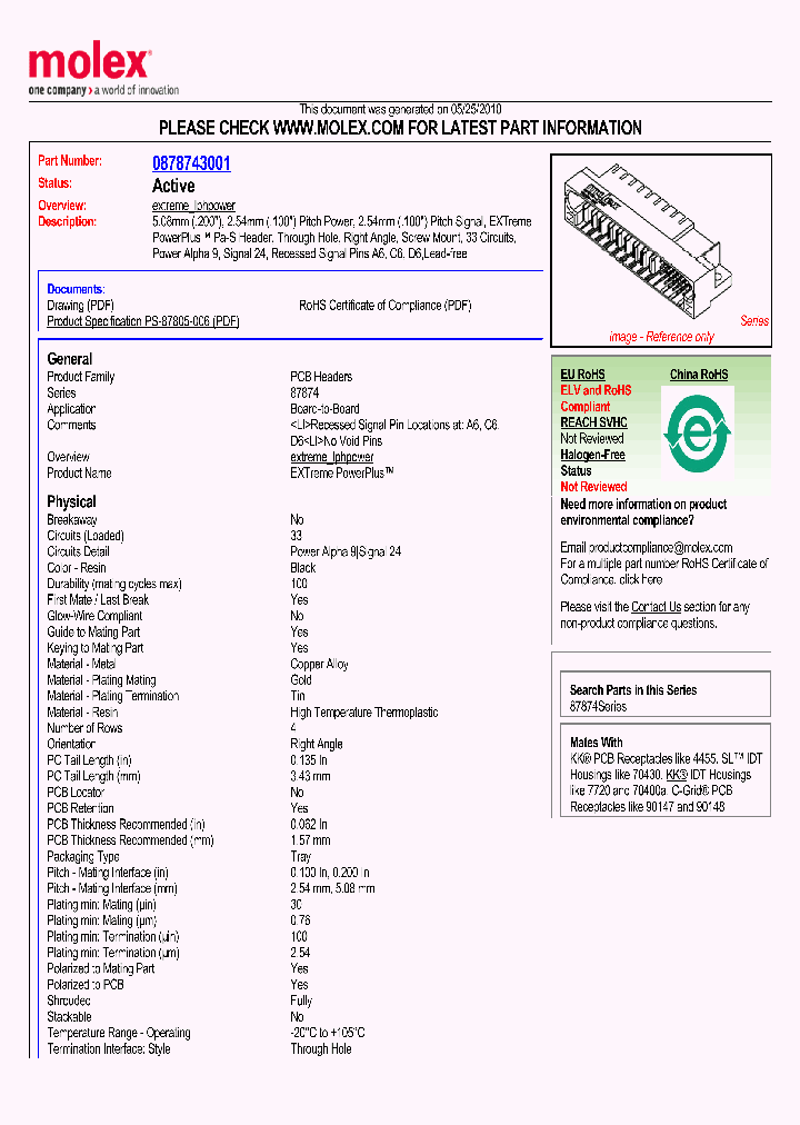 87874-3001_4237594.PDF Datasheet