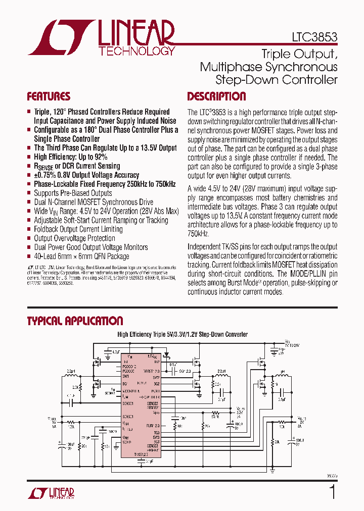 LTC3853EUJPBF_4124850.PDF Datasheet