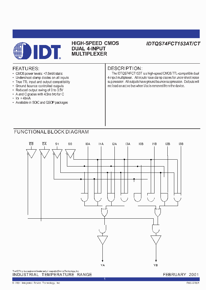 IDTQS74153ATSO_4127040.PDF Datasheet