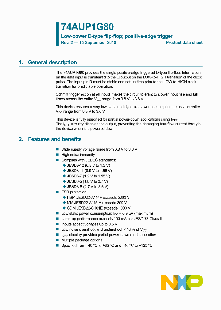 74AUP1G80GW_4125601.PDF Datasheet