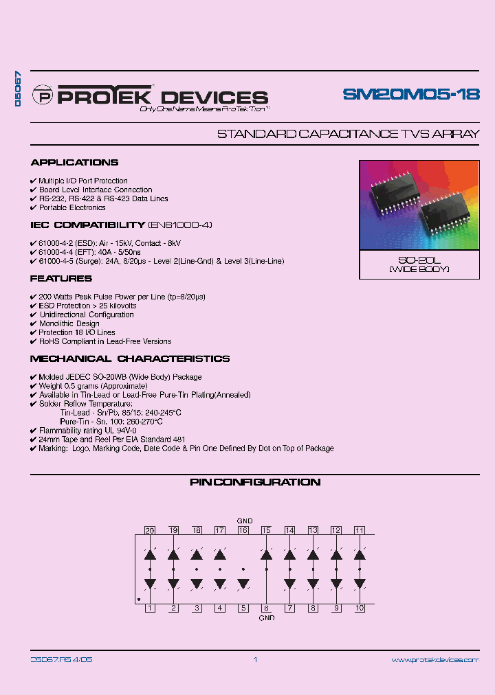 SM20M05-18-T13_4128369.PDF Datasheet