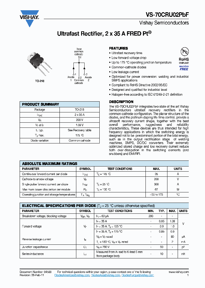 70CRU02PBF11_4239462.PDF Datasheet