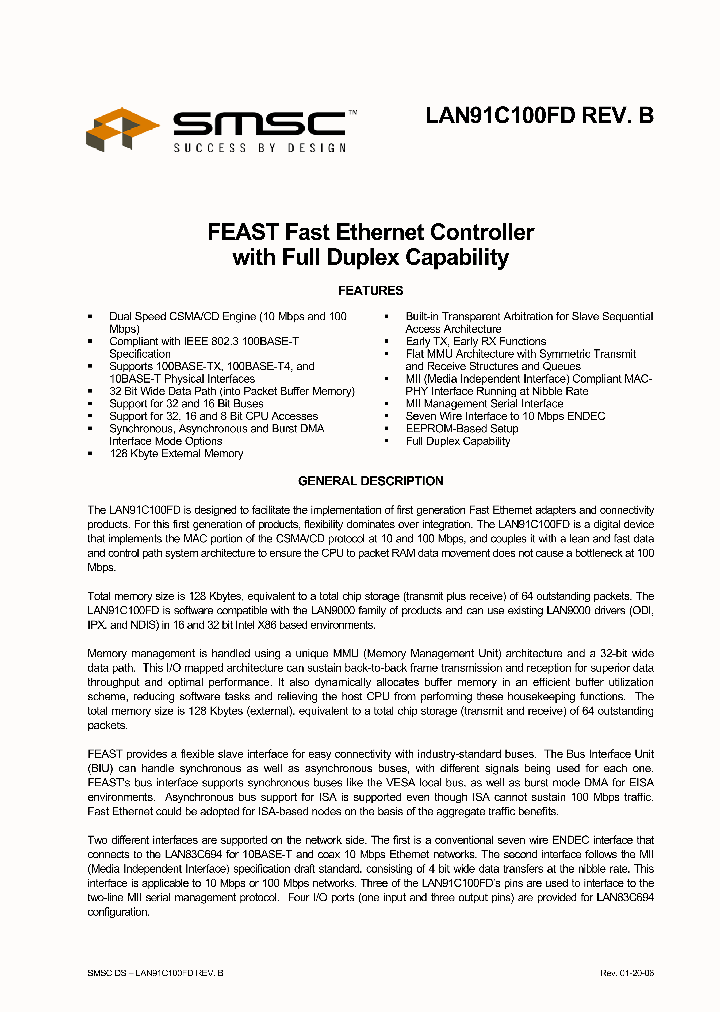LAN91C100-FD-ST_4154622.PDF Datasheet