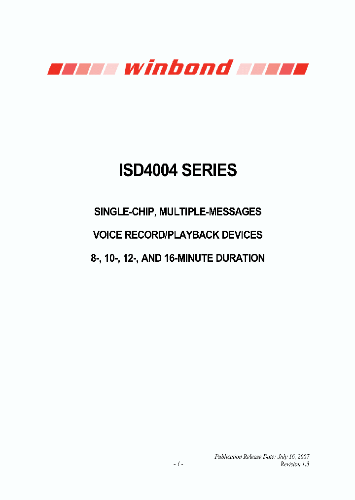ISD4004-08MEY_4155740.PDF Datasheet
