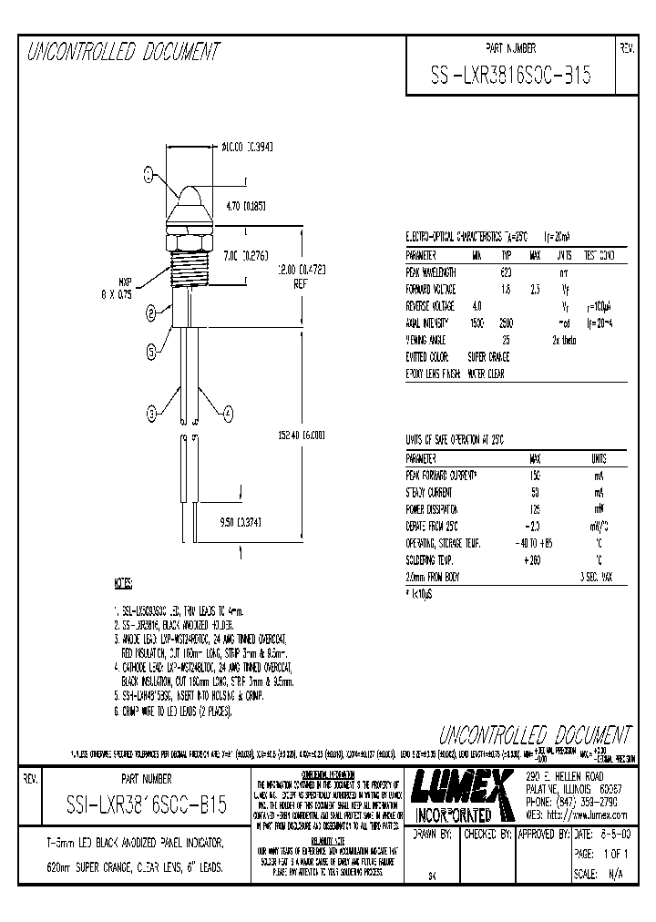 SSI-LXR3816SOC-B15_4157590.PDF Datasheet