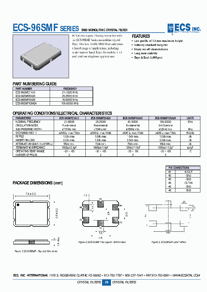 ECS-96SMF_4157166.PDF Datasheet