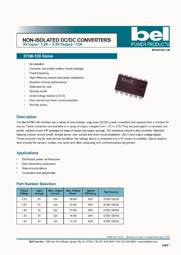 S7DB-12B250_4167590.PDF Datasheet