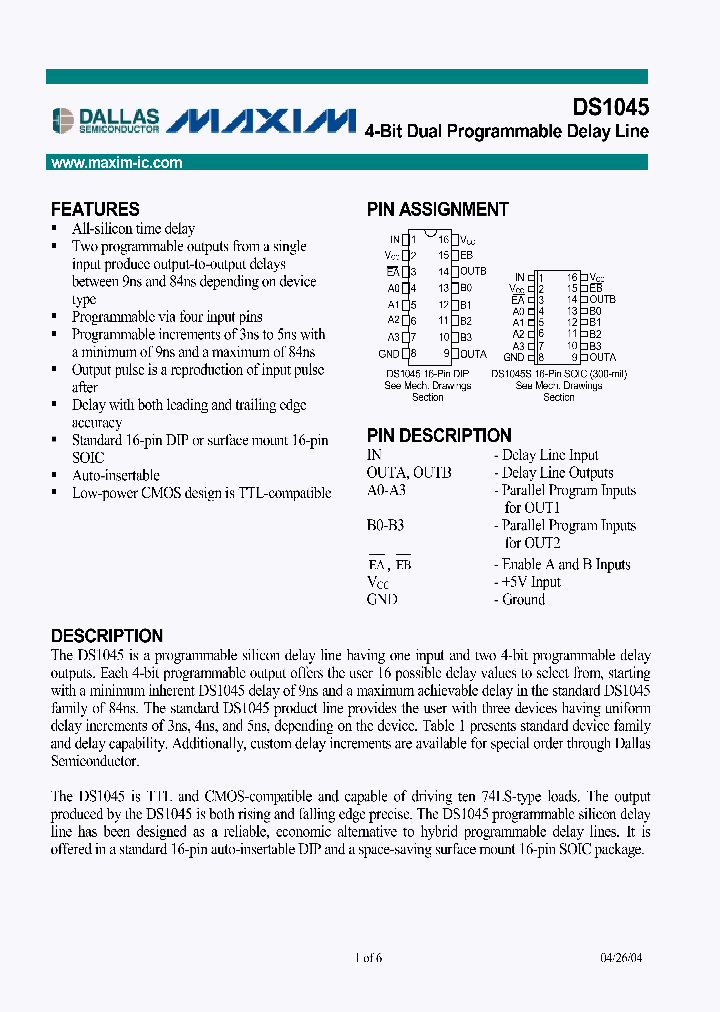 DS1045S-4_4159528.PDF Datasheet
