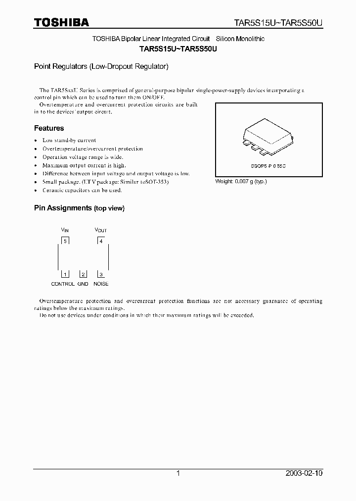 TAR5S41U_4174510.PDF Datasheet