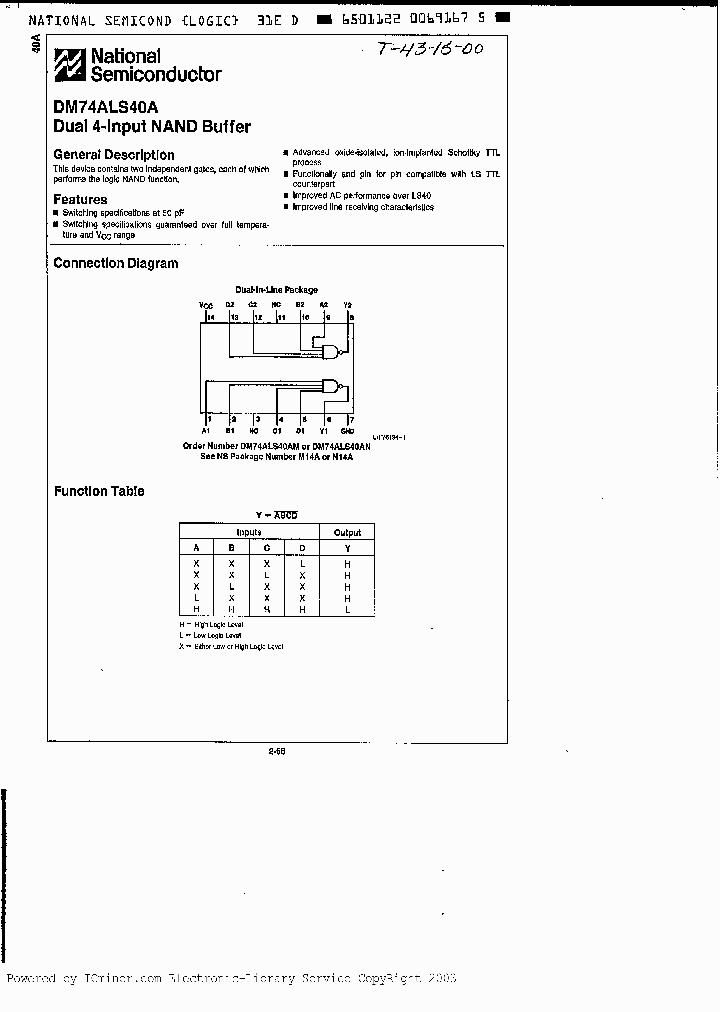 DM74ALS40NB_4174663.PDF Datasheet
