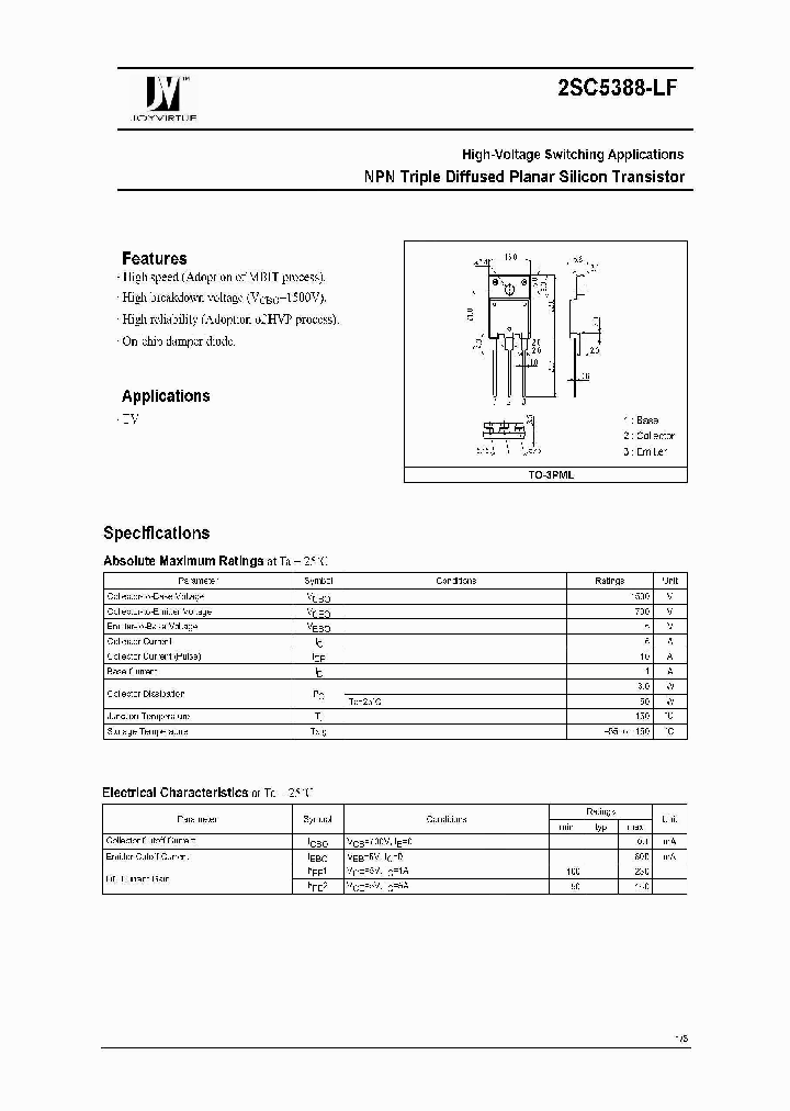 2SC5388-LF_4244707.PDF Datasheet