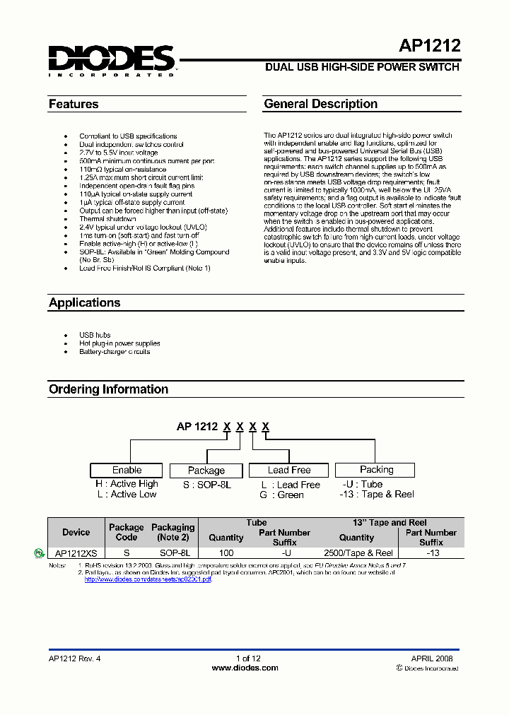 AP1212HSG-U_4176726.PDF Datasheet