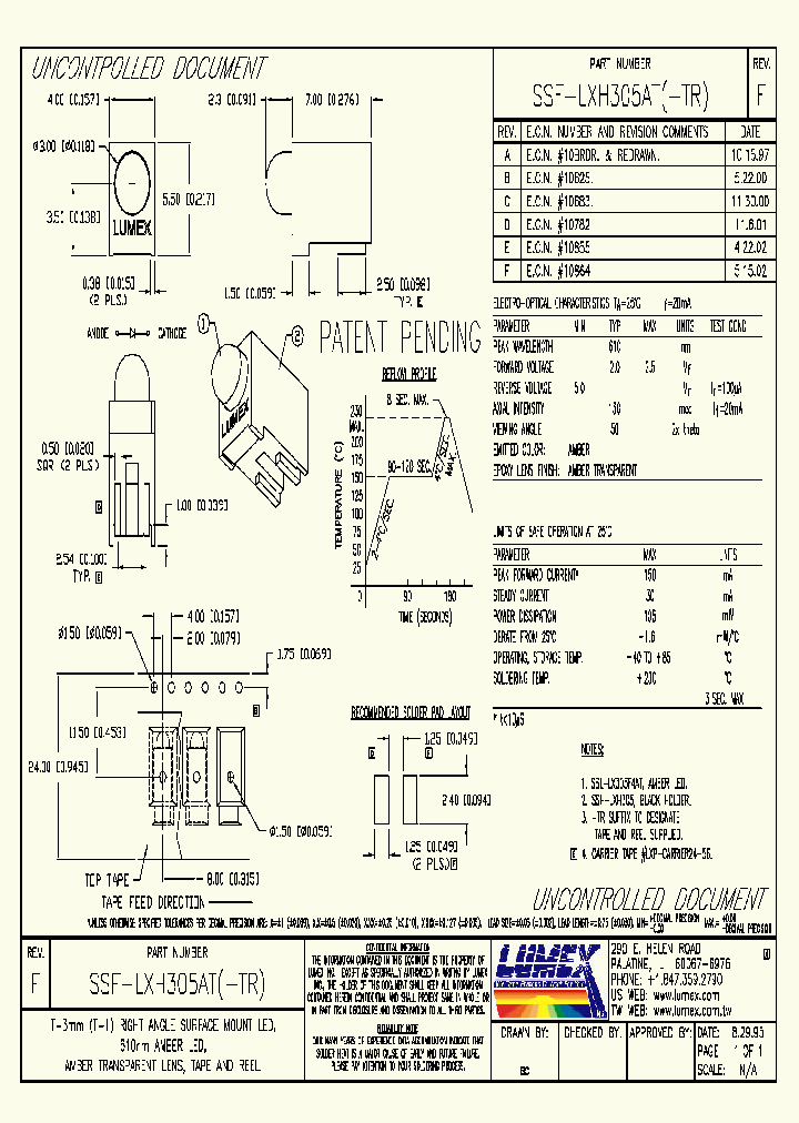 SSF-LXH305AT_4175590.PDF Datasheet