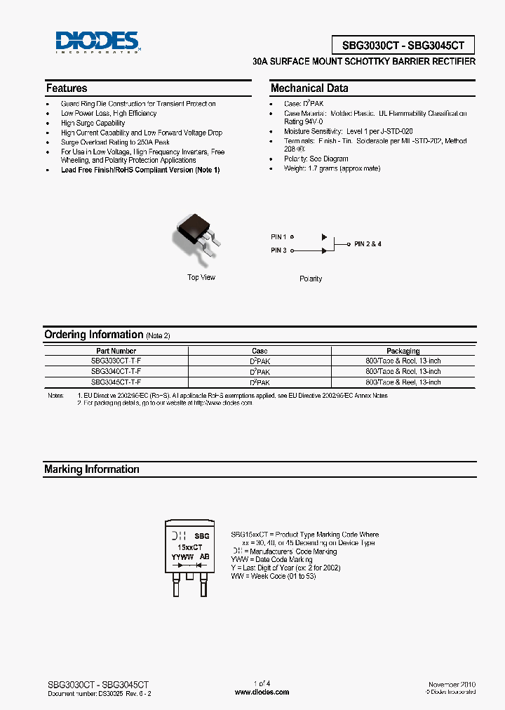 SBG3045CT-T-F_4174081.PDF Datasheet