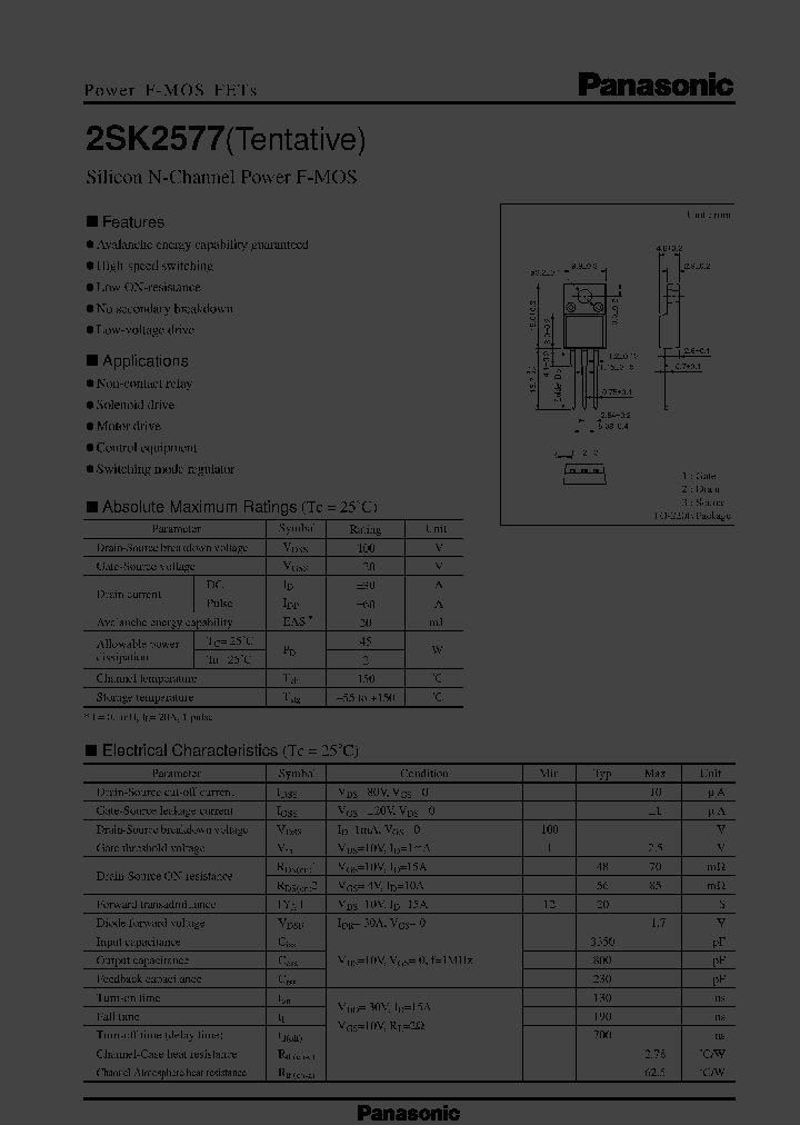 2SK2577_4178799.PDF Datasheet