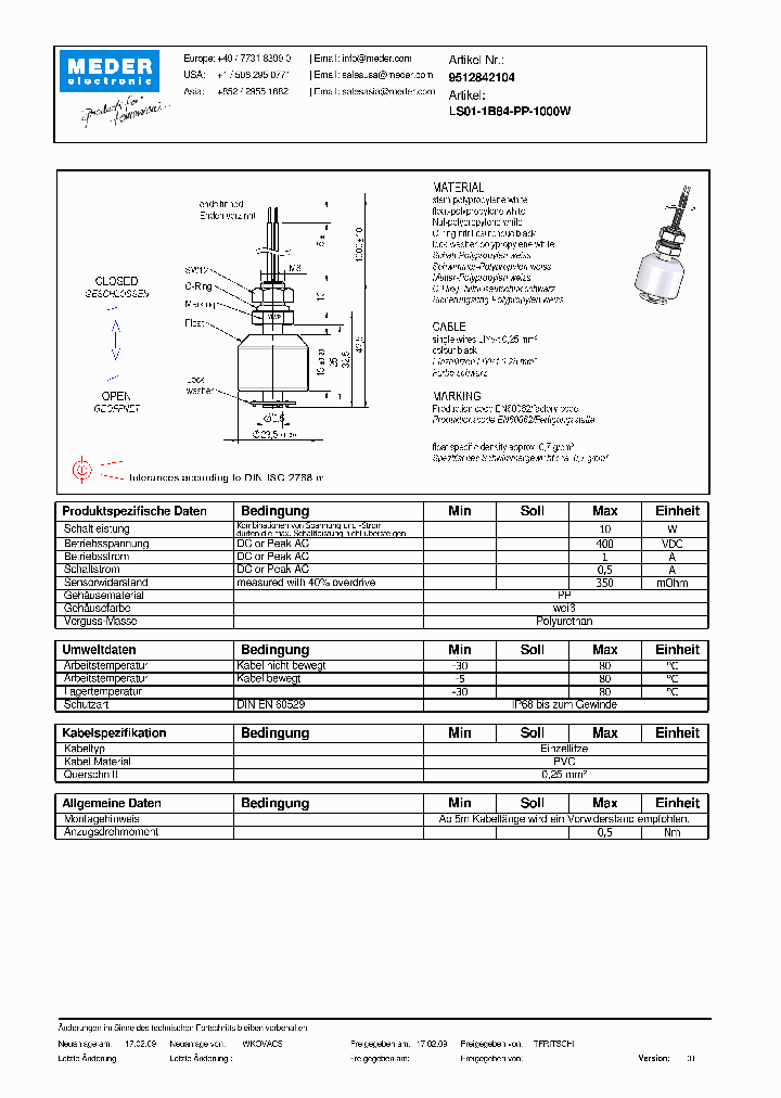 LS01-1B84-PP-1000WDE_4247340.PDF Datasheet