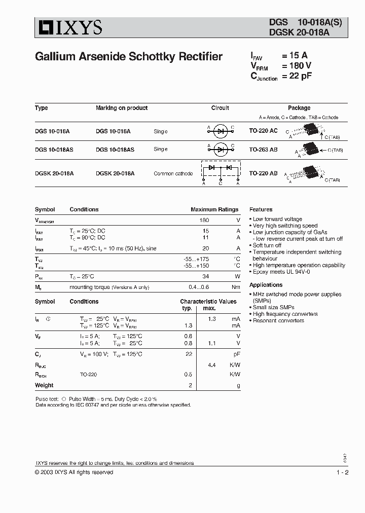 DGSK20-018A_4178885.PDF Datasheet