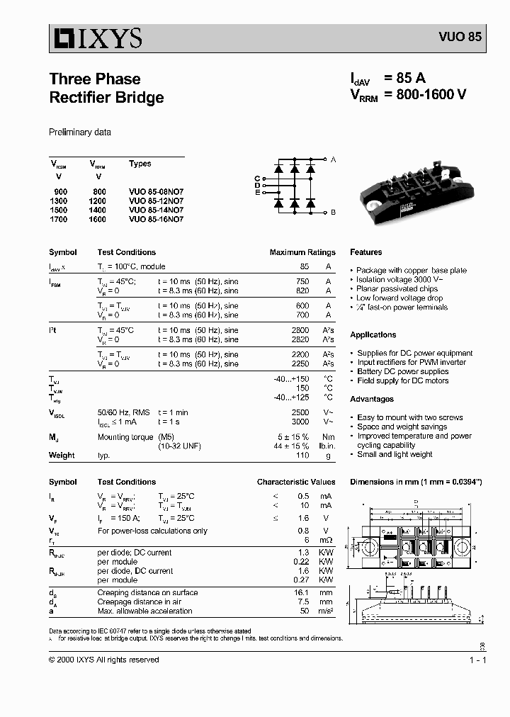 VUO85-16NO7_4248115.PDF Datasheet