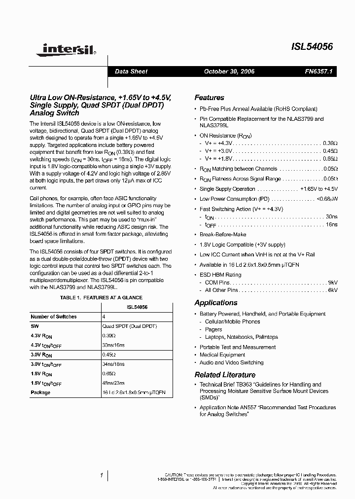 ISL54056IRUZ-T_4181345.PDF Datasheet