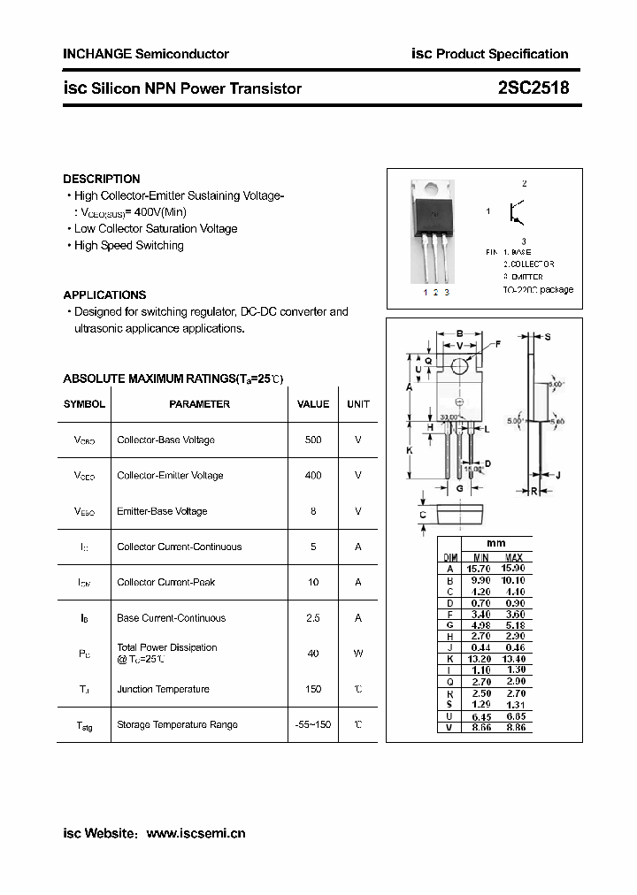 2SC2518_4249061.PDF Datasheet