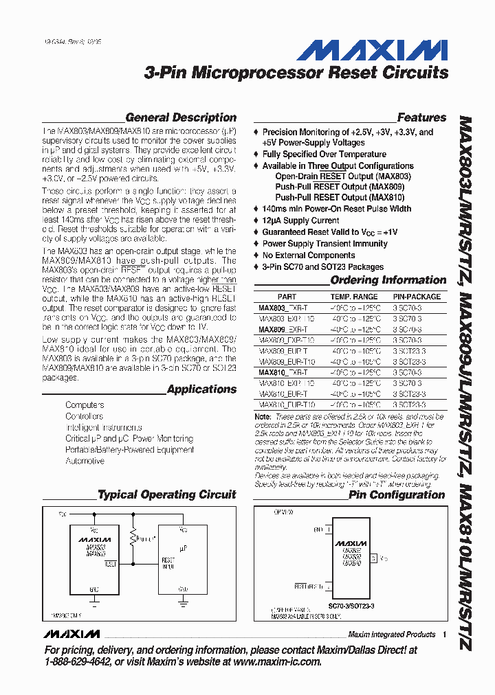 MAX809LEURT10_4191412.PDF Datasheet
