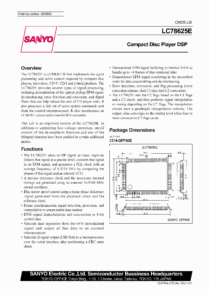 LC78625_4191986.PDF Datasheet
