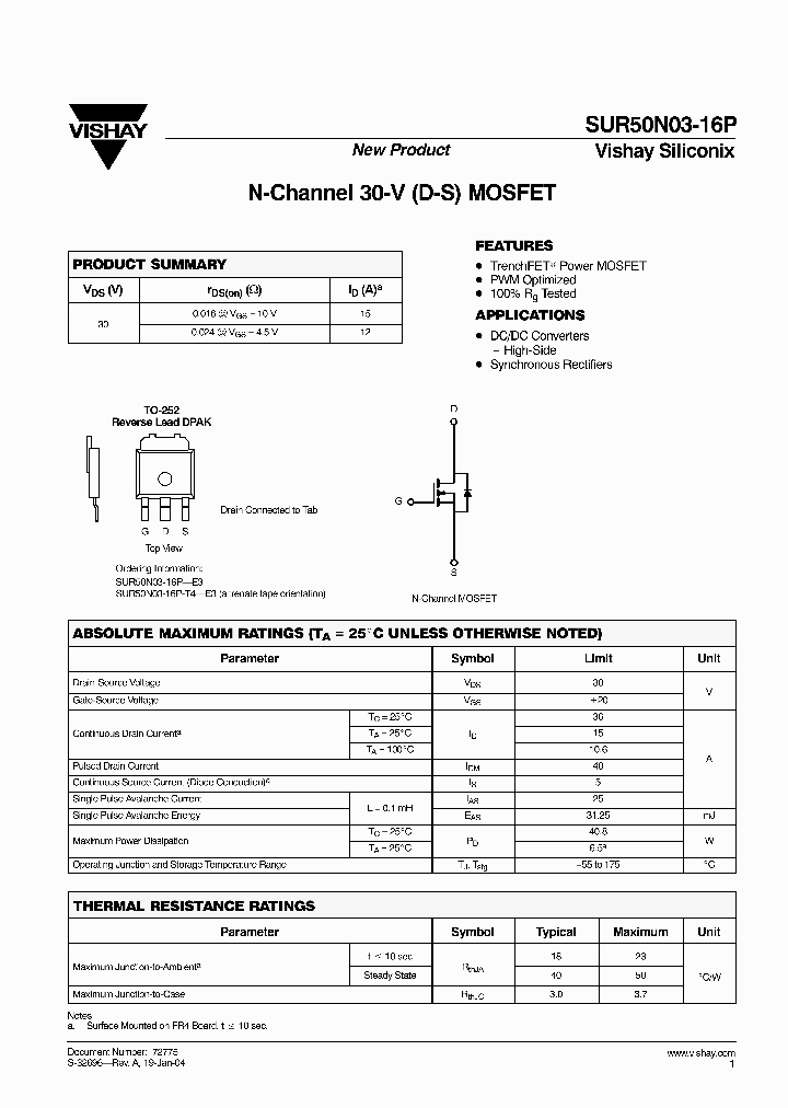 SUR50N03-16P_4190162.PDF Datasheet