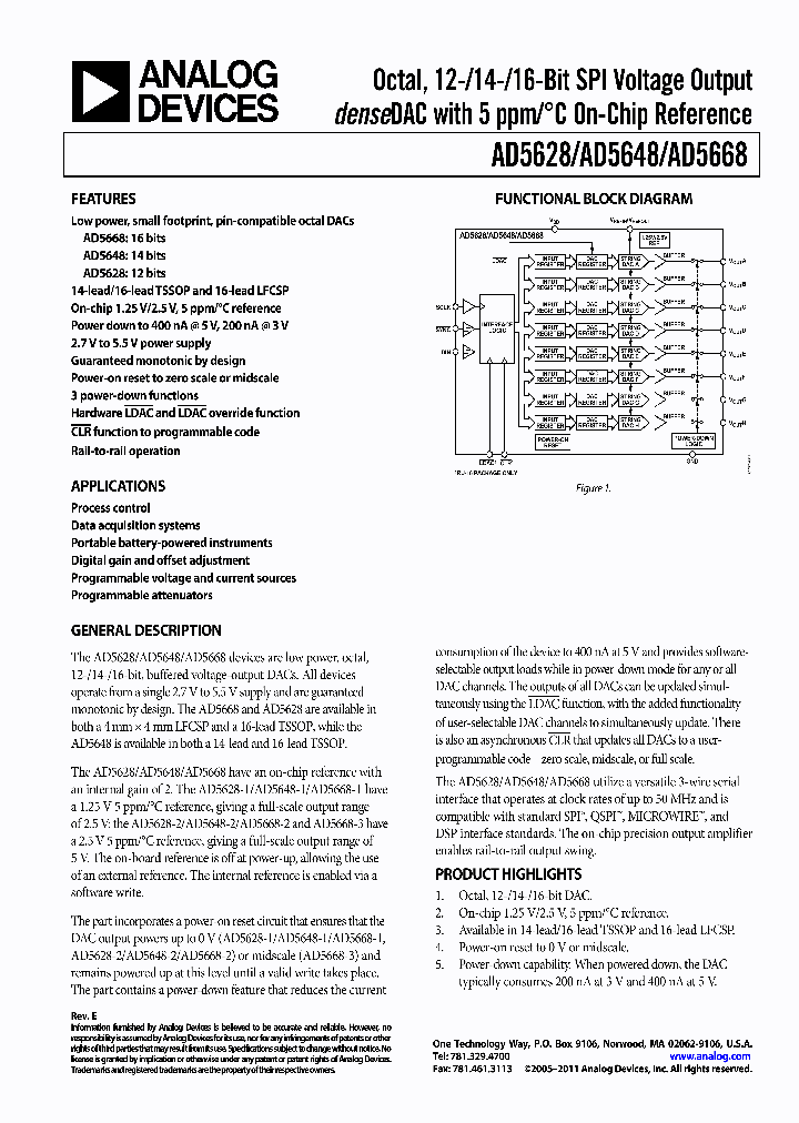 AD5628BRUZ-1_4194447.PDF Datasheet