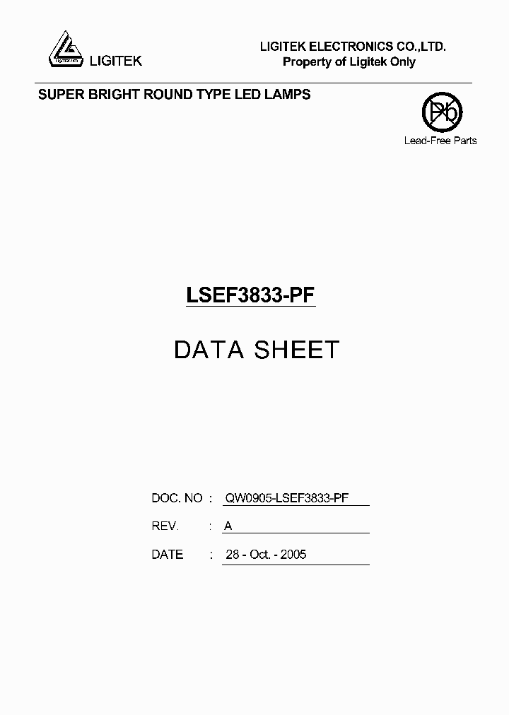 LSEF3833-PF_4252798.PDF Datasheet